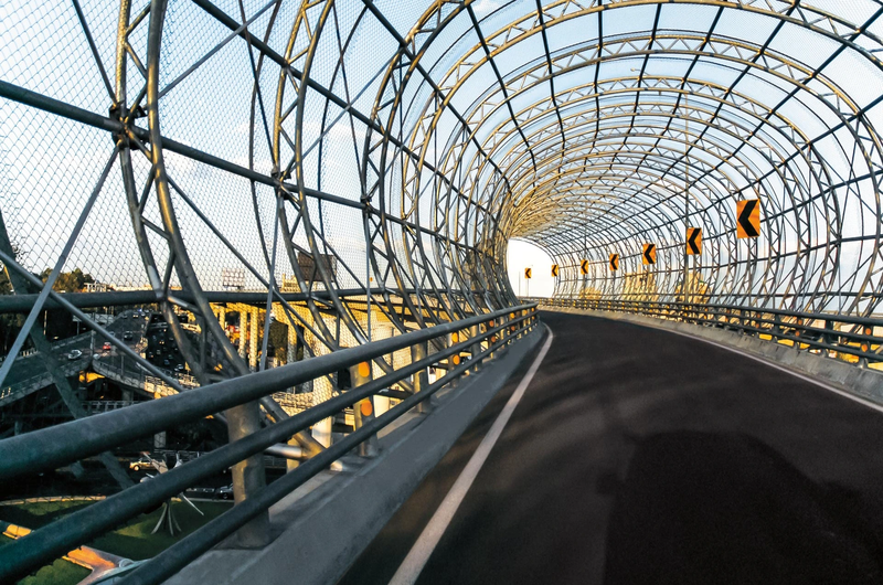 Obra realizada por Grupo INDI Segundo piso del Periférico San Jerónimo-Las Flores, CDMX